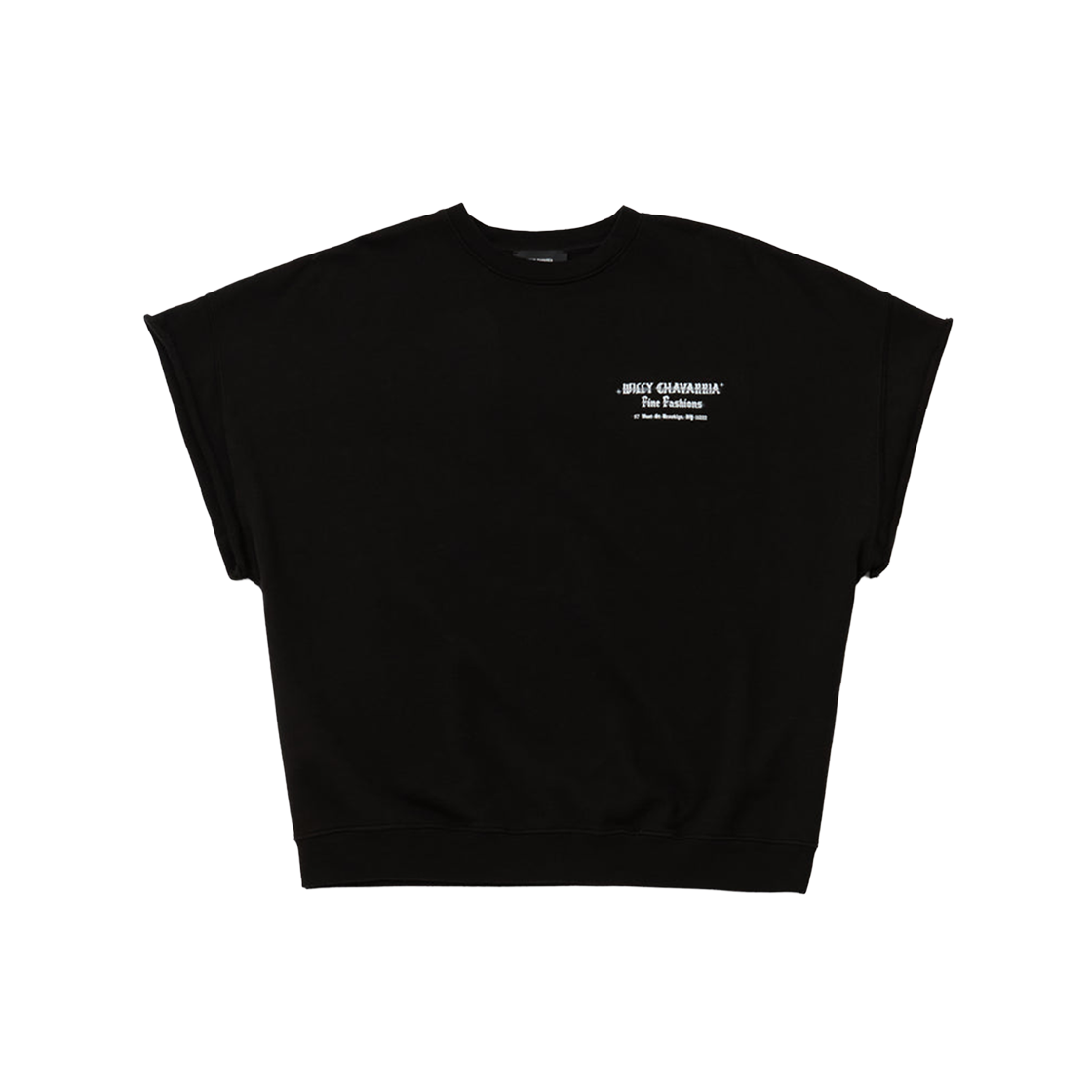 윌리 차바리아 치카노 파인 패션 머슬 티셔츠 블랙(Willy Chavarria Chicano Fine Fashions Muscle T-Shirt Black)