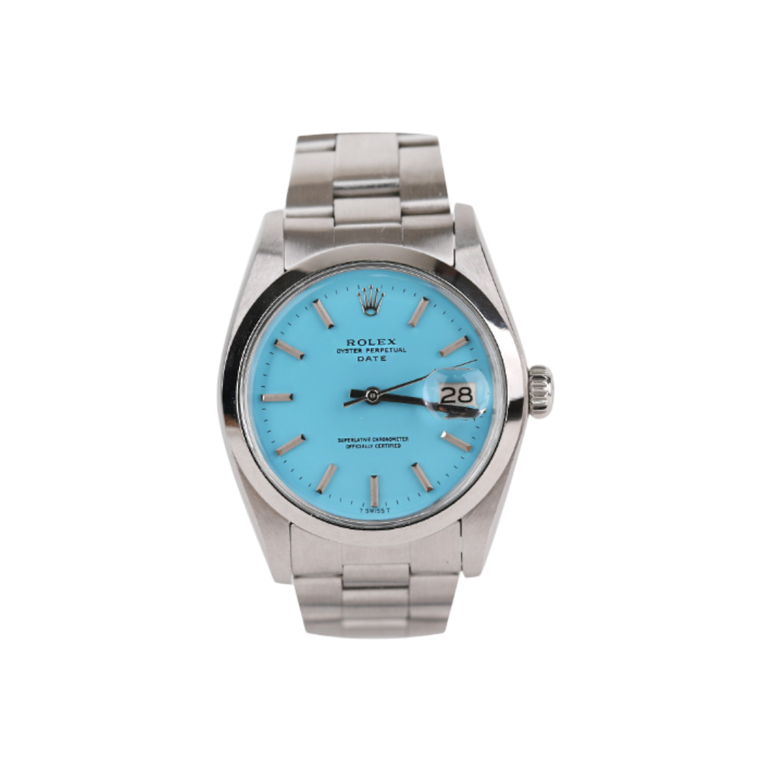 롤렉스 1500 오이스터 퍼펙추얼 데이트 스틸 인덱스 34mm(Rolex Oyster Perpetual Date 1500 Steel Index 34mm)