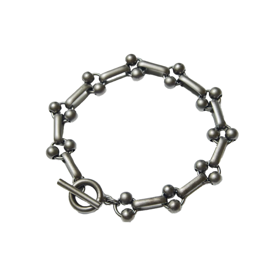 포스트 오버롤즈 포스트 브레이슬릿 #2 플랫 블랙 - 25FW(Post O'Alls POST Bracelet #2 Flat Black - 25FW)