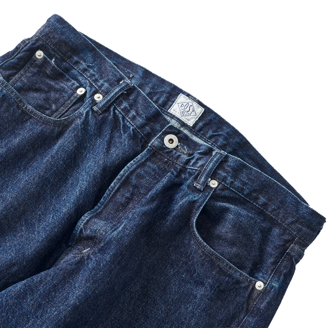 포스트 오버롤즈 No. 10 파이브 포켓 인디고 딥 워시 - 25FW(Post O'Alls No. 10 Five Pocket Indigo Deep Wash - 25FW) - 3