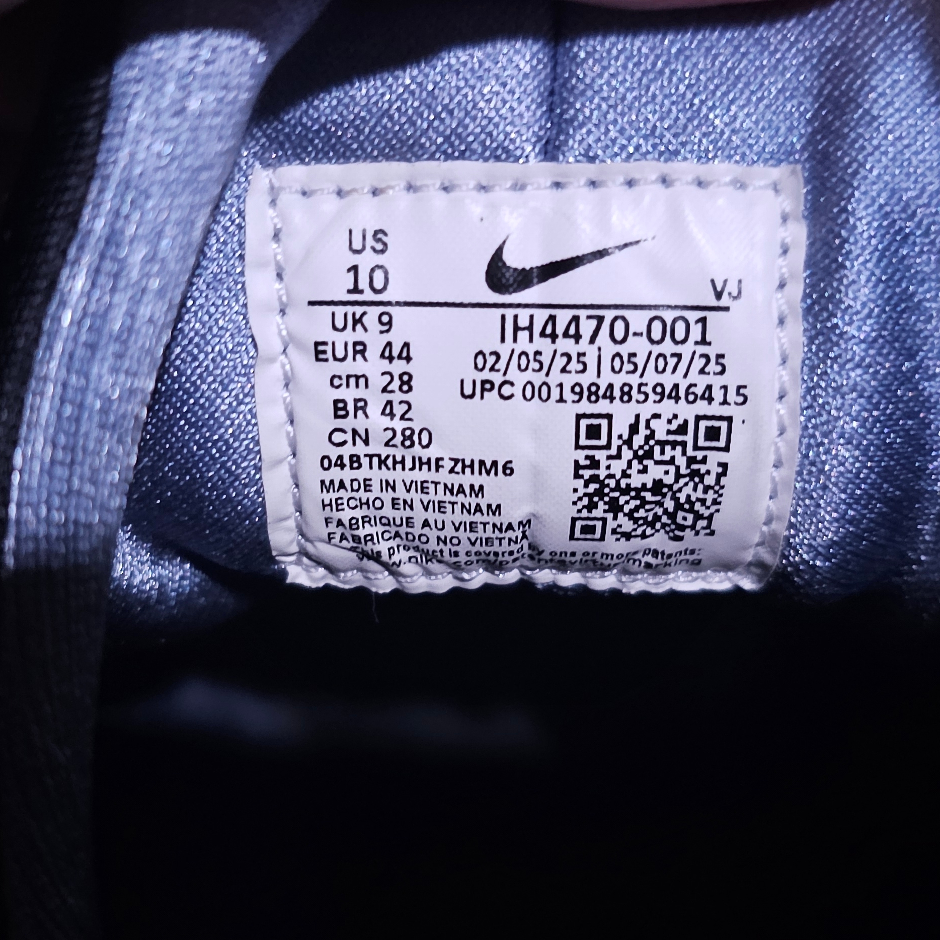 Nike Air Trainer Huarache Black and Cool Blue 착용 스타일 - 6