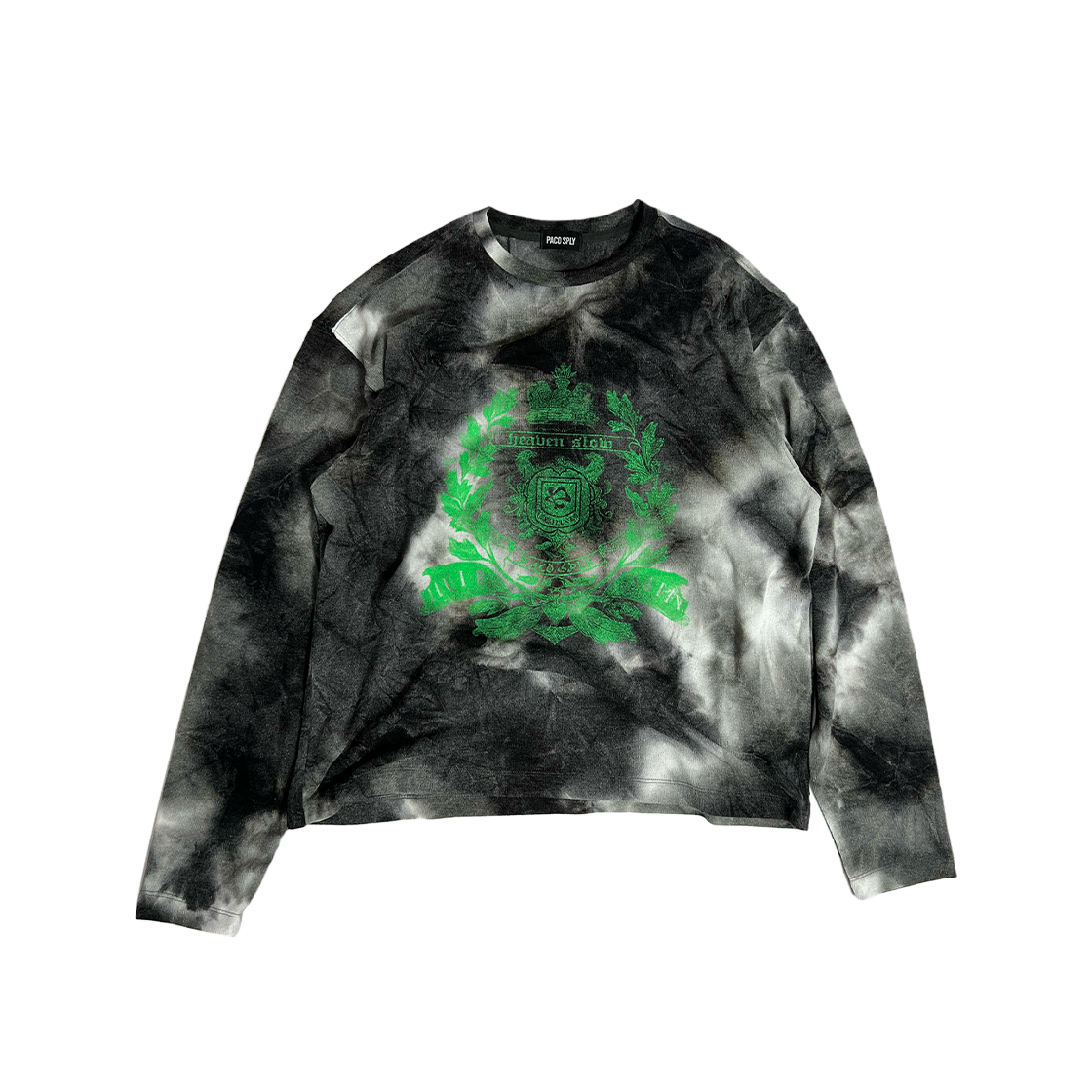 파코서플라이 올드 트론 롱슬리브 티셔츠 블러리 블랙(PACOSPLY Old Throne Long Sleeve T Shirts Blurry Black)