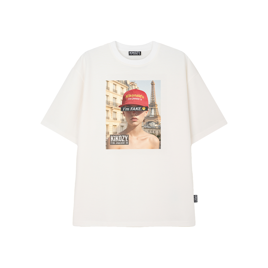 34440 Kikozy T-Shirt Piece01 White