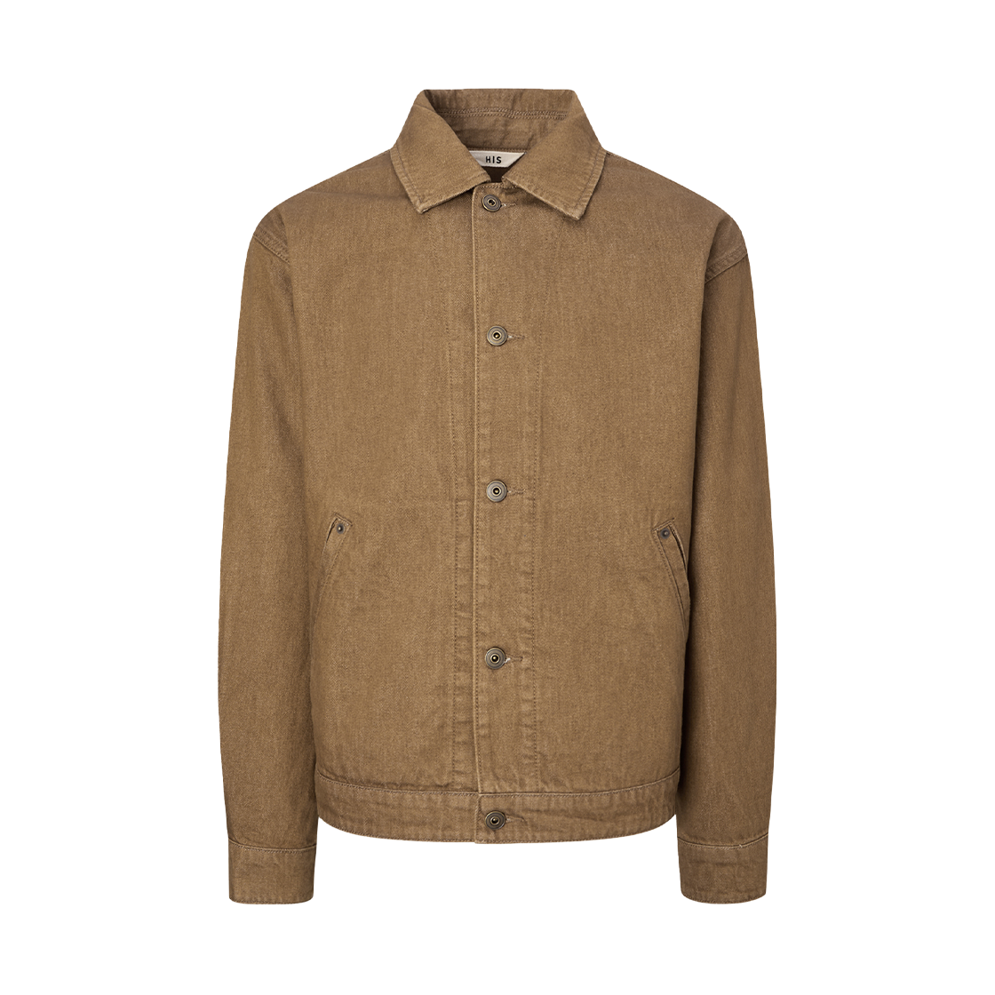 HZJU5F802W1 His Hazzys Denim Jacket_Navy