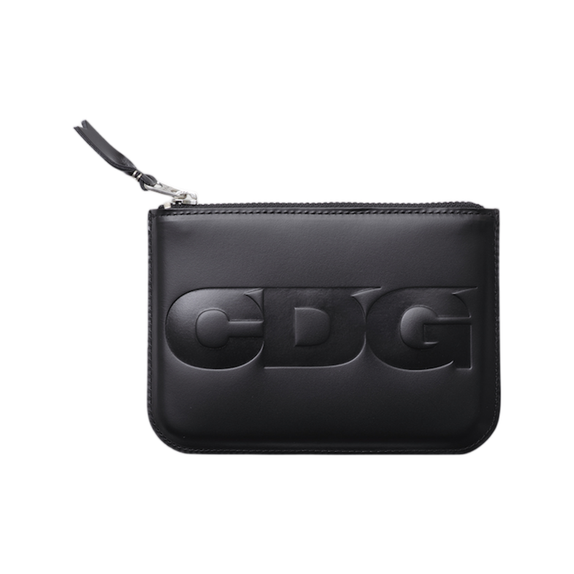 CDG 엠보스 로고 월렛 블랙(CDG Embossed Logo Wallet Black)