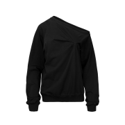 Nache Women Pinched Long Sleeve Black - 25FW