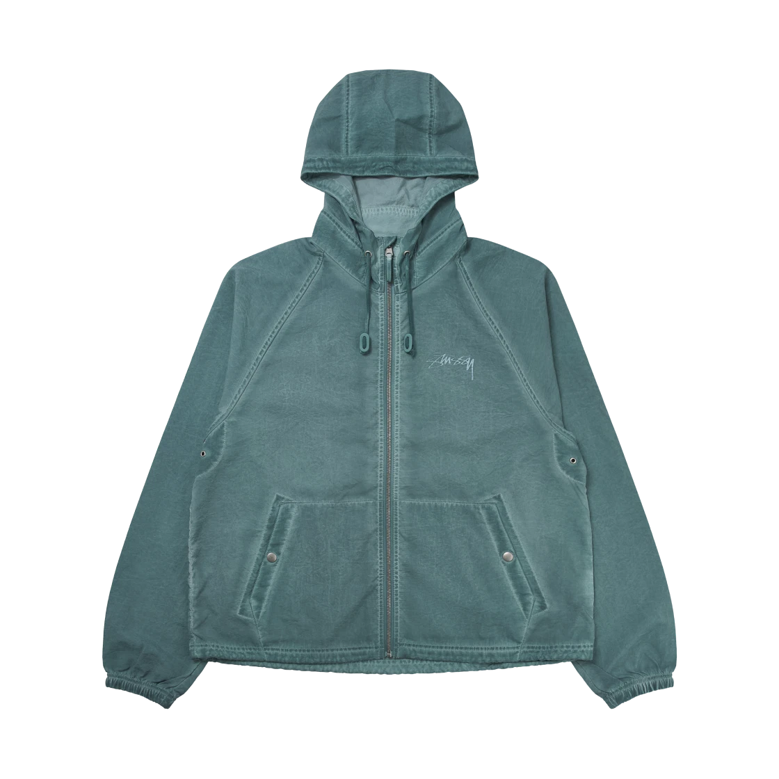 Stussy Stussy Beach Shell Garment Dyed Blue · S