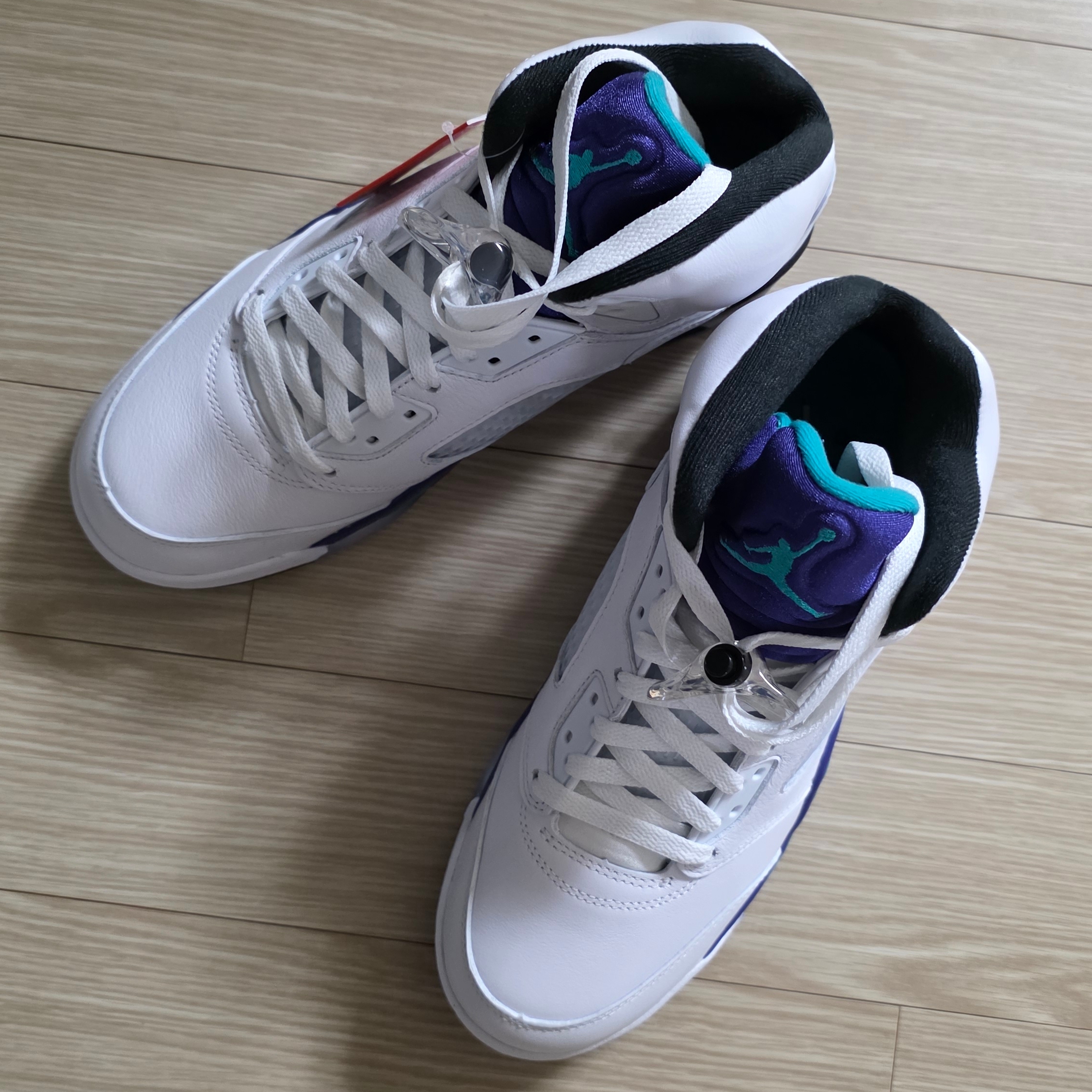 Jordan 5 Retro Grape 2025 착용 스타일