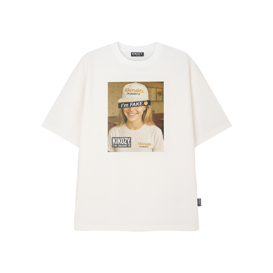 34441 Kikozy T-Shirt Piece02 White