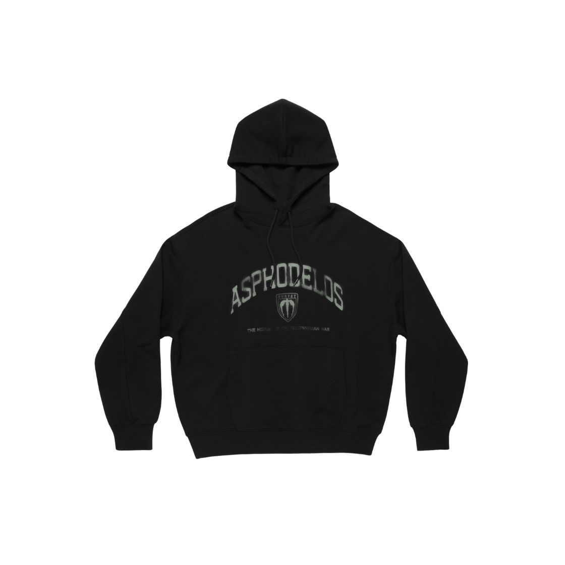 본바트 아스포델로스 그래픽 후드 블랙