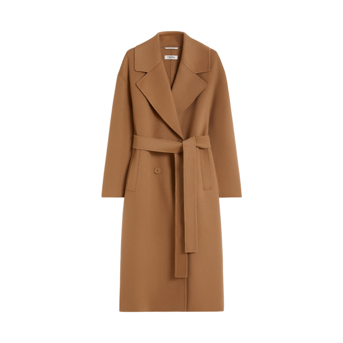 (W) S 막스마라 헬러 버진 울 코트 헤이즐넛 브라운((W) S Max Mara Heller Virgin Wool Coat Hazelunt Brown)