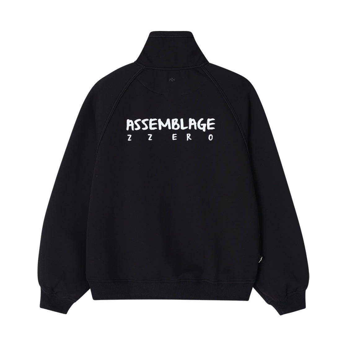 SG5TS804BK Songzio Zzero Assemblage Half Zip Up High Neck Black