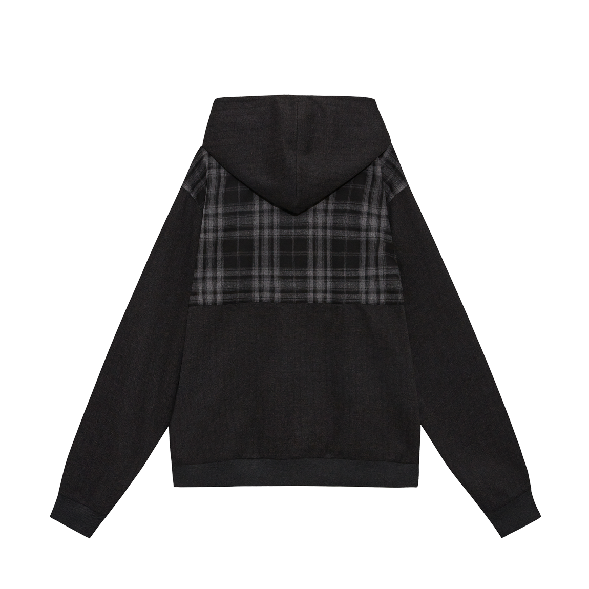 W) 마뗑킴 레이어드 후디 벌룬 점퍼 블랙 | Matin Kim | KREAM