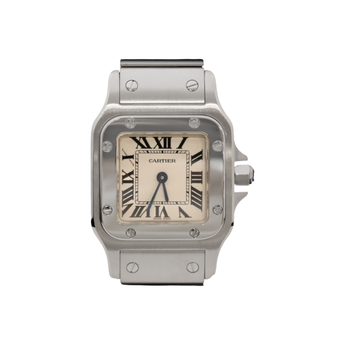 IT4GSLVF27SM Cartier Santos Galbee Steel 24mm