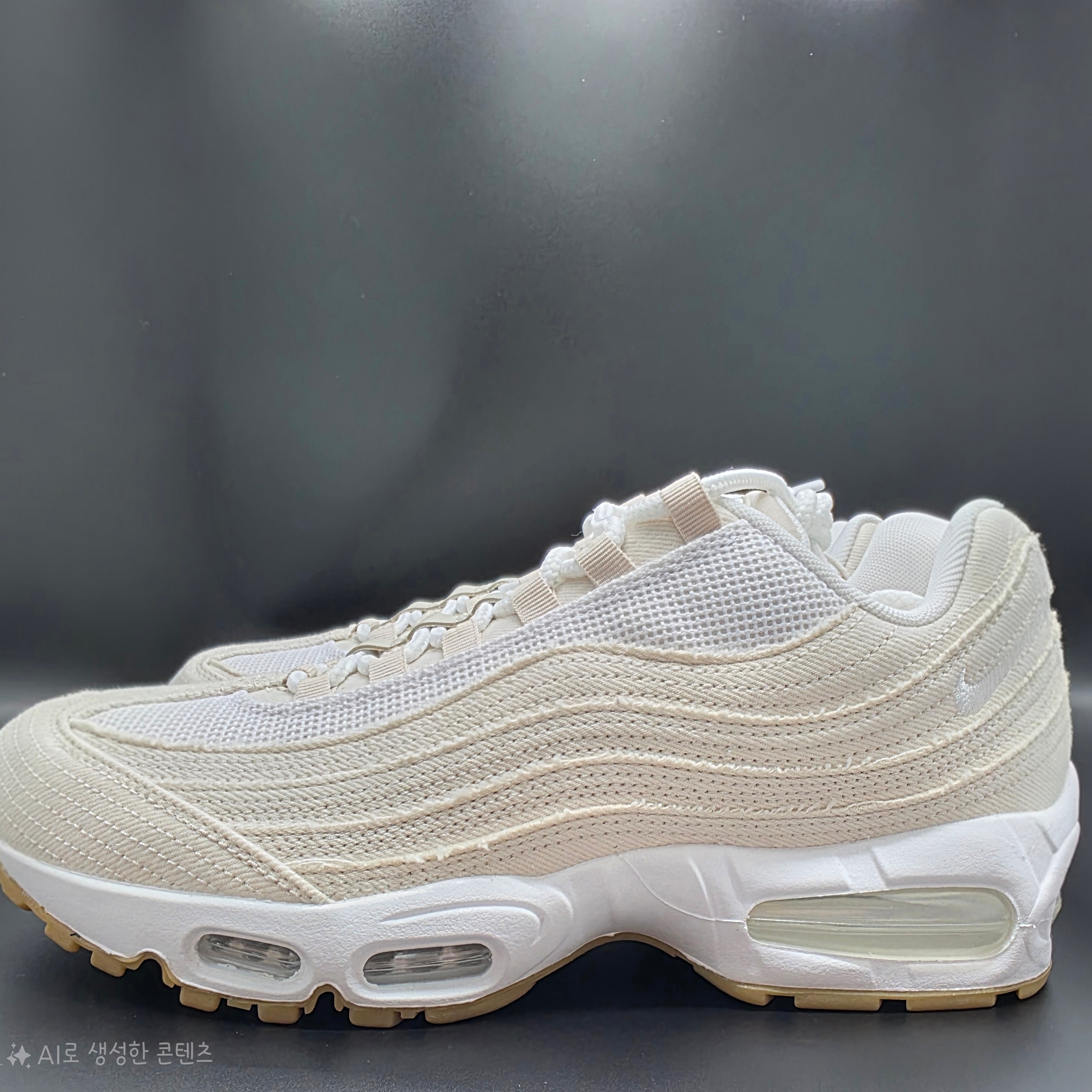 Nike x Levi's Air Max 95 White and Ecru 착용 스타일 - 3
