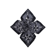 Awende Requiem Silk Scarf Gray