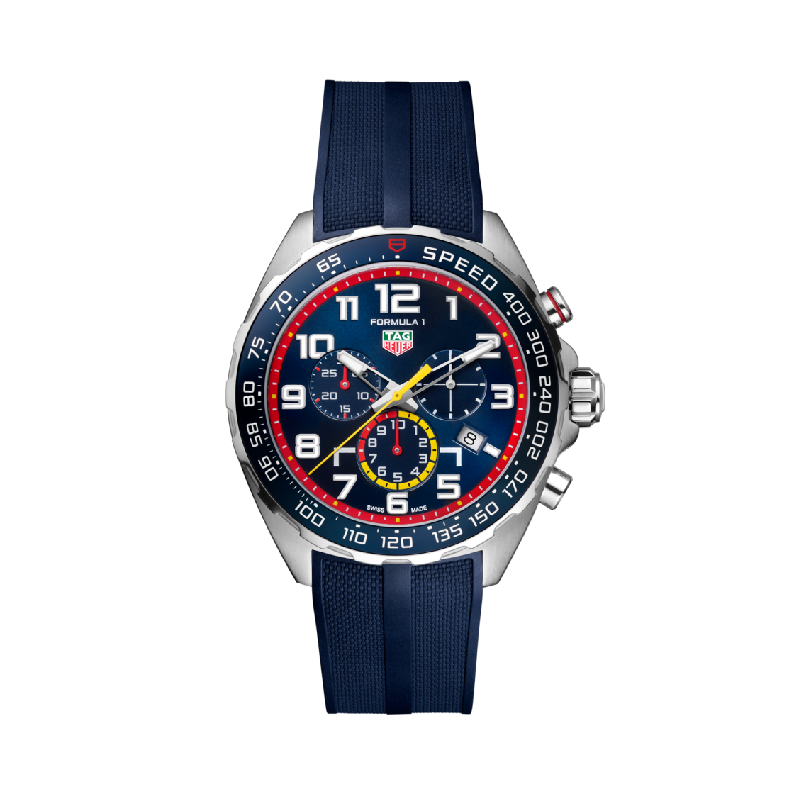 CAZ101AL-FT8052 TAG Heuer Formula 1 Chronograph 43mm Rubber Blue