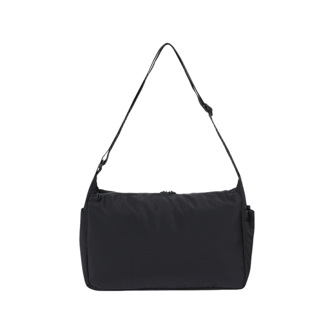 무센트 아리마 메탈로고 프론트 2포켓 크로스백 남녀공용 블랙(MUCENT Arima Metal Logo Front 2-Pocket Cross Bag Unisex Black) - 2