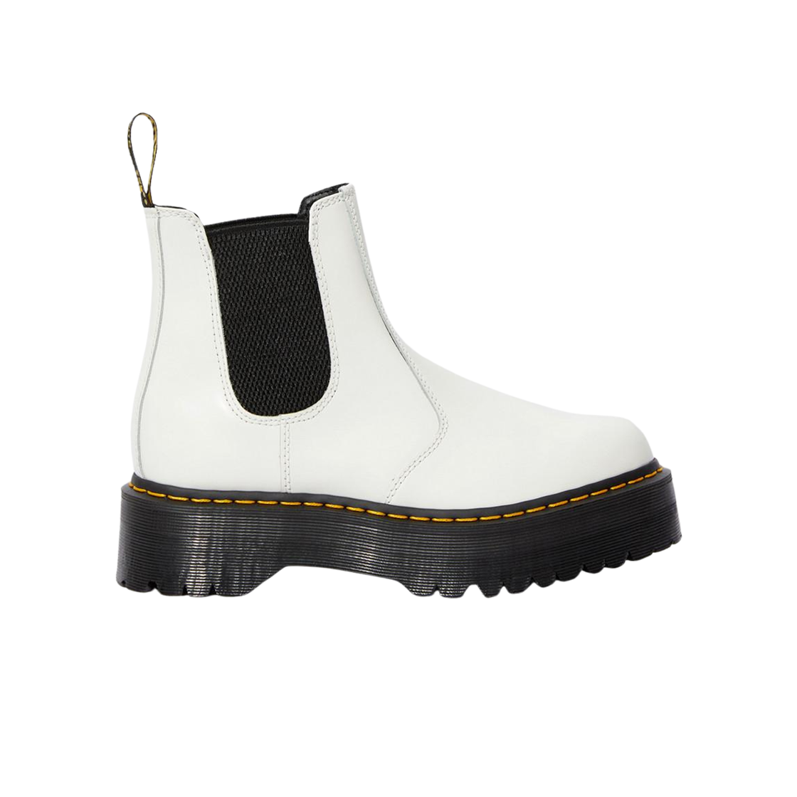 닥터마틴 2976 스무스 레더 플랫폼 첼시 부츠 블랙(Dr. Martens 2976 Smooth Leather Platform Chelsea Boots Black)