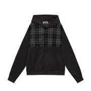 Saros Check Jacket Charcoal 2