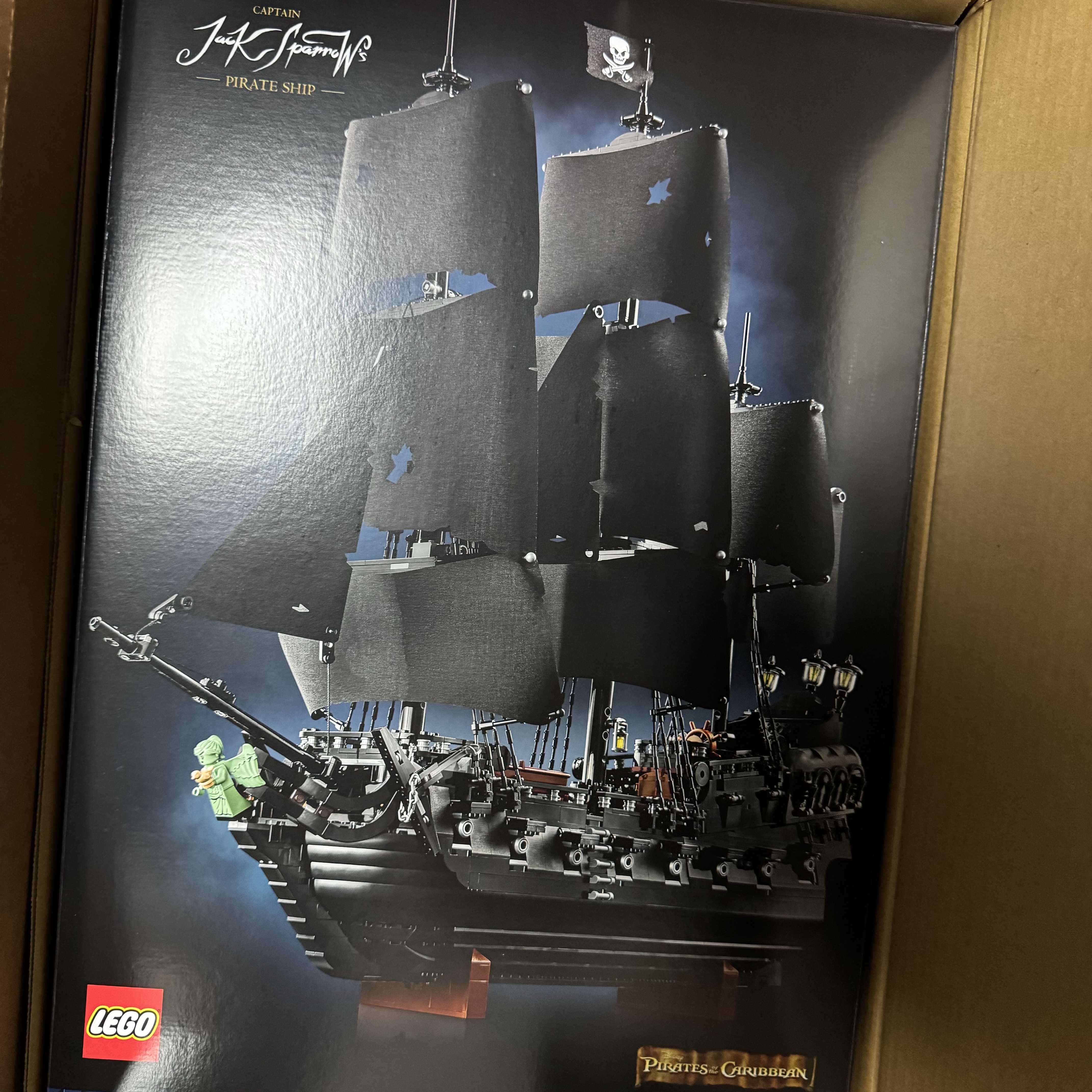 Lego Icons Captain Jack Sparrow's Pirate Ship, Lego Retro Record Player 착용 스타일 - 1