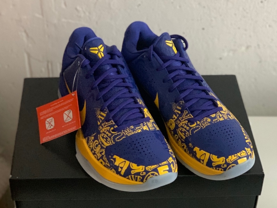 Nike Kobe 5 Protro 5 Rings 착용 스타일