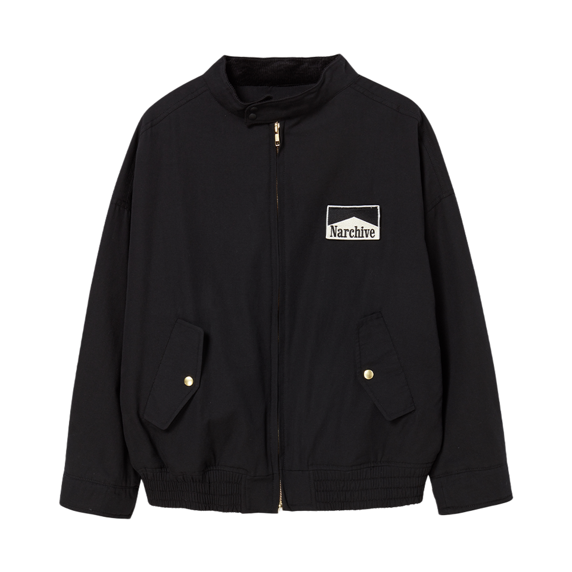 NV25FAJP01BK N ARCHIVE Dust Club Washed Cotton Jumper Black