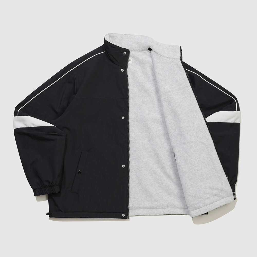 르꼬끄 스포르티브 온라인전용 유니 네오 선데이 듀스 오버 자켓 - 블랙 (QQ323JJK91)(le coq sportif Online Exclusive Unisex Neo Sunday Deuce Jacket Black) - 5