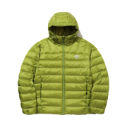 Umbro Featherflex Light Weight Hooded Down Jacket Old Green