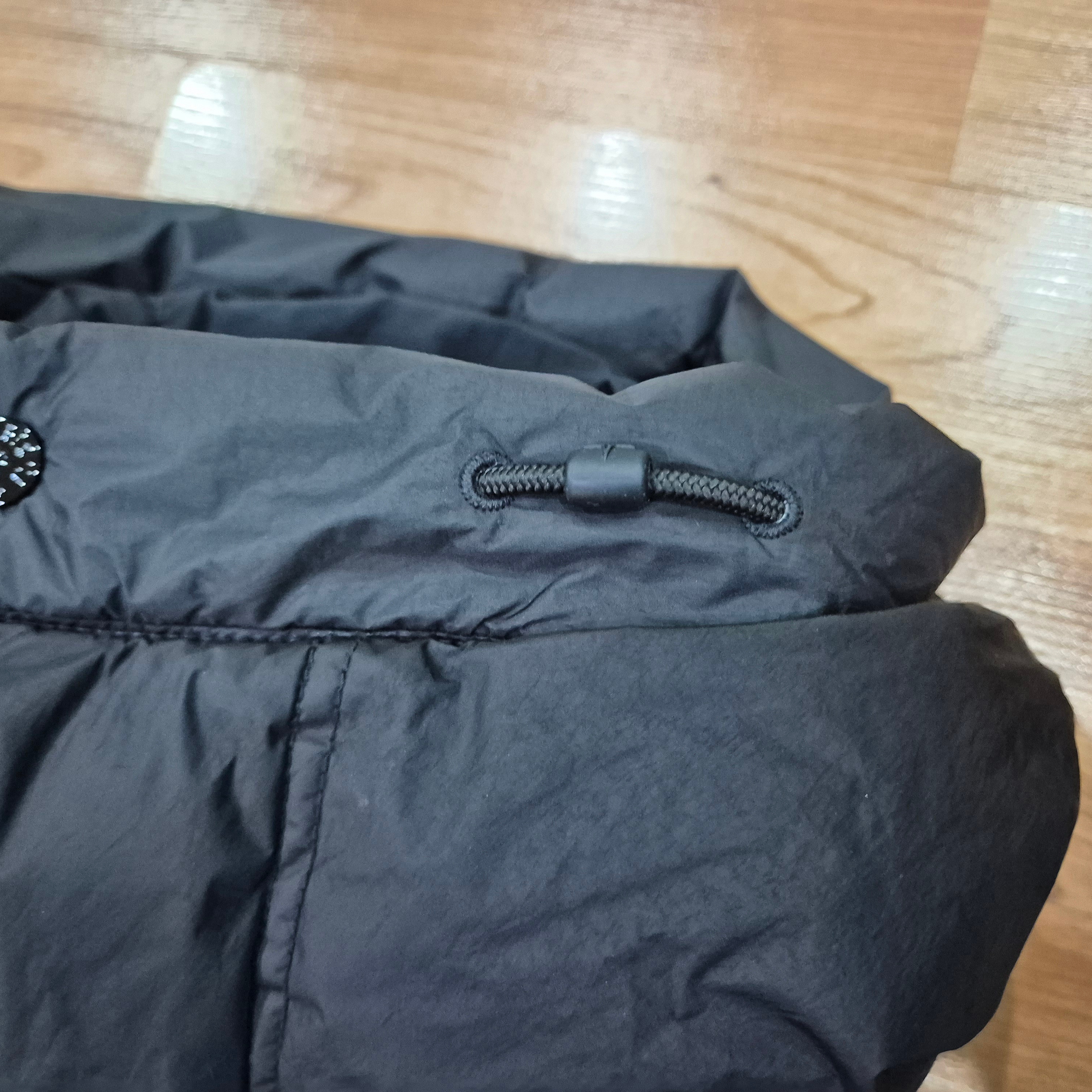 Stone Island 4100012 Crinkle Reps NY Recycled Nylon Wind Resistant Down Parka Black - 25FW 착용 스타일 - 4