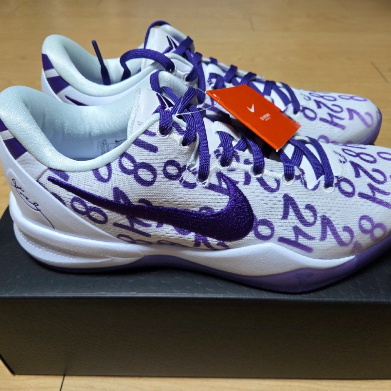 Nike Kobe 8 Protro Court Purple 착용 스타일