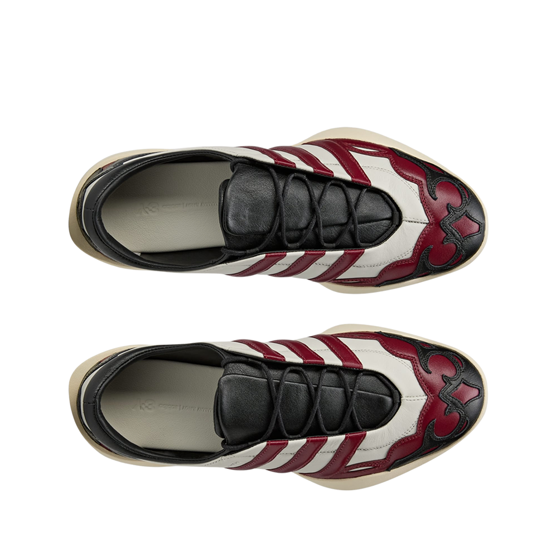 Y-3 레규 2002 오빗 그레이 컬리지에이트 버건디(Y-3 Regu 2002 Orbit Grey Collegiate Burgundy) - 2