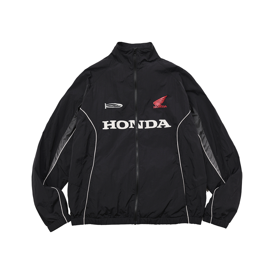혼다 트랙 집업 자켓 블랙(Honda Track Zip Up Jacket Black)