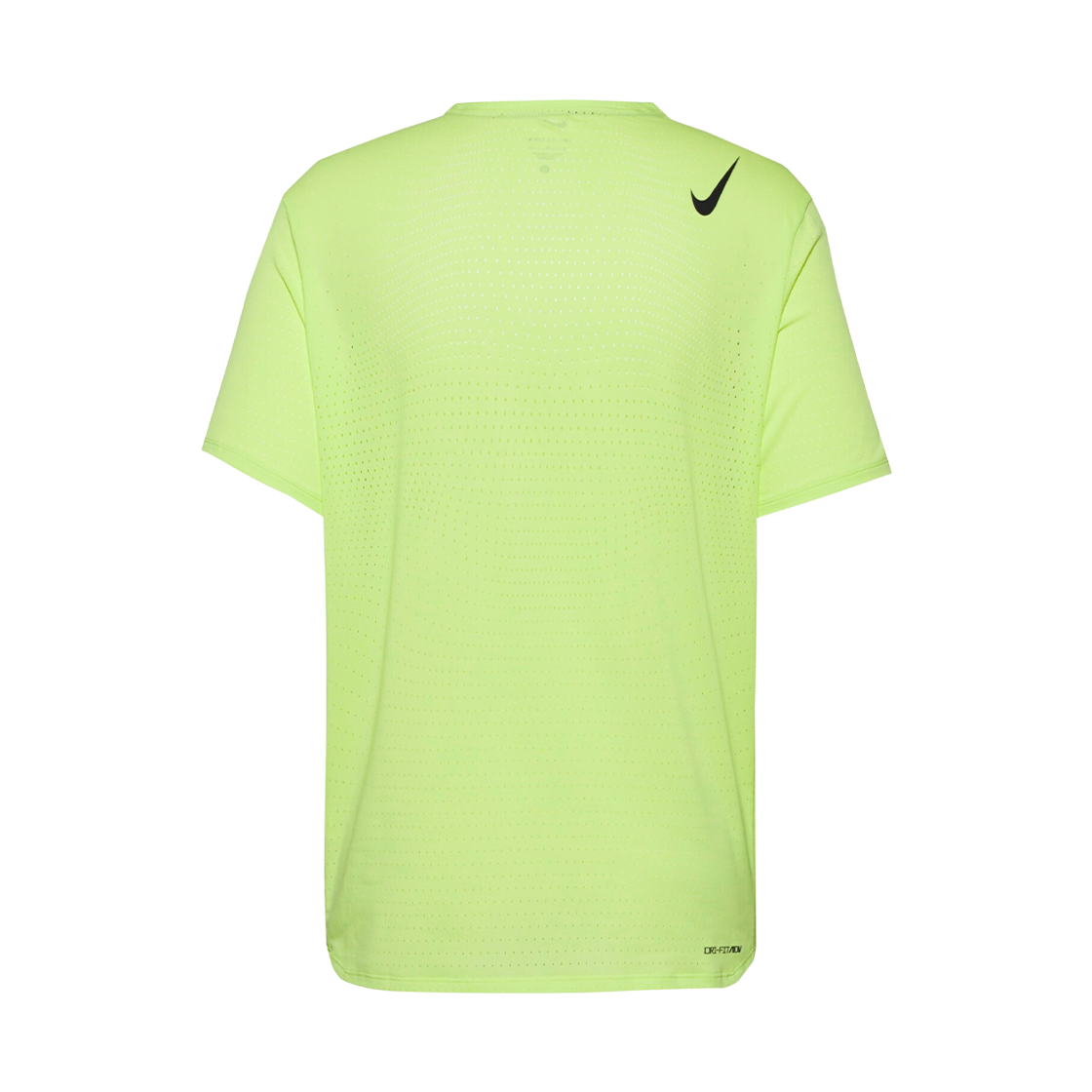 나이키 에어로스위프트 드라이핏 ADV 숏슬리브 러닝 탑 레몬 트위스트 블랙 - 아시아(Nike Aeroswift Dri-Fit ADV Short Sleeve Running Top Light Lemon Twist Black - Asia) - 2