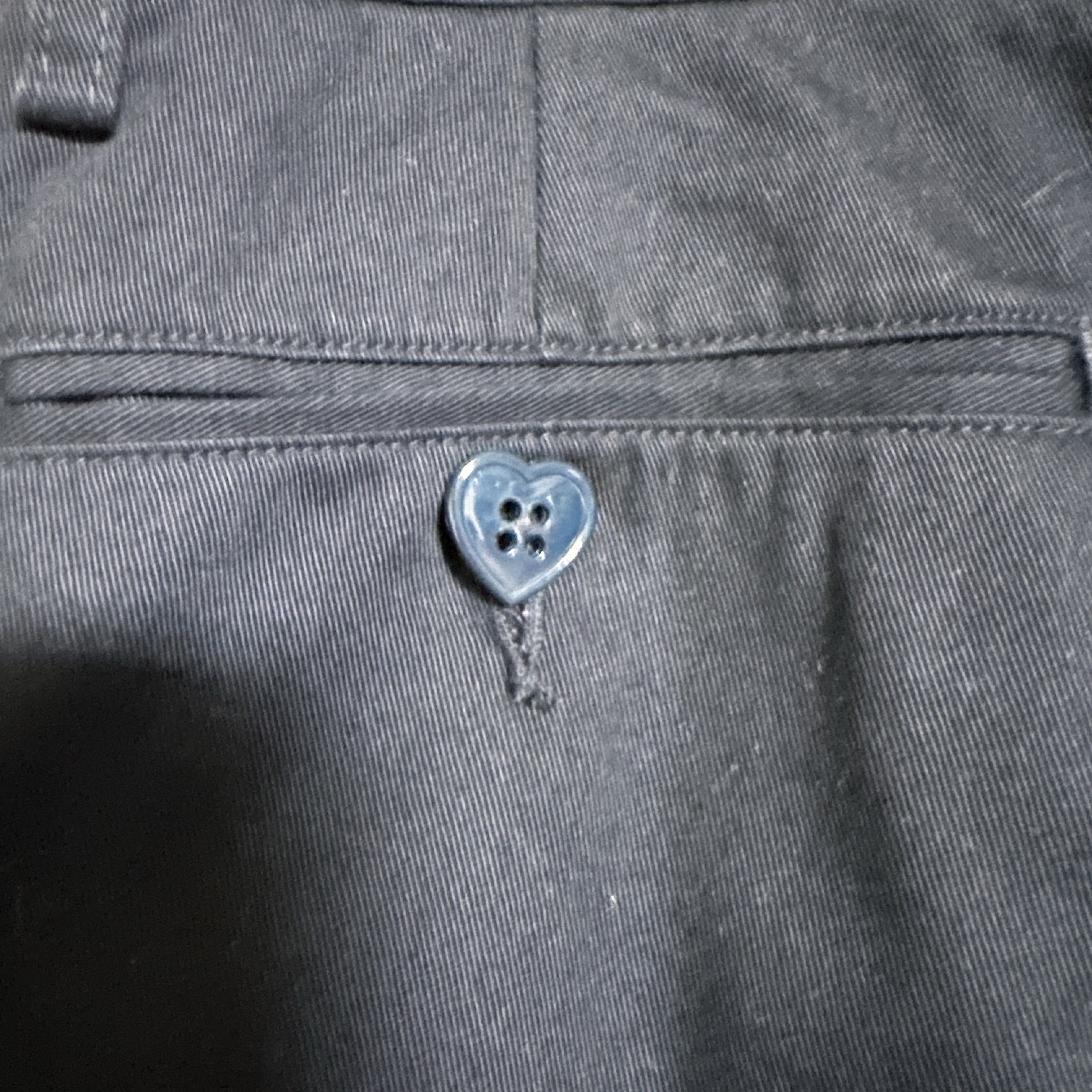 Human Made Chino Pants Navy 착용 스타일 - 3