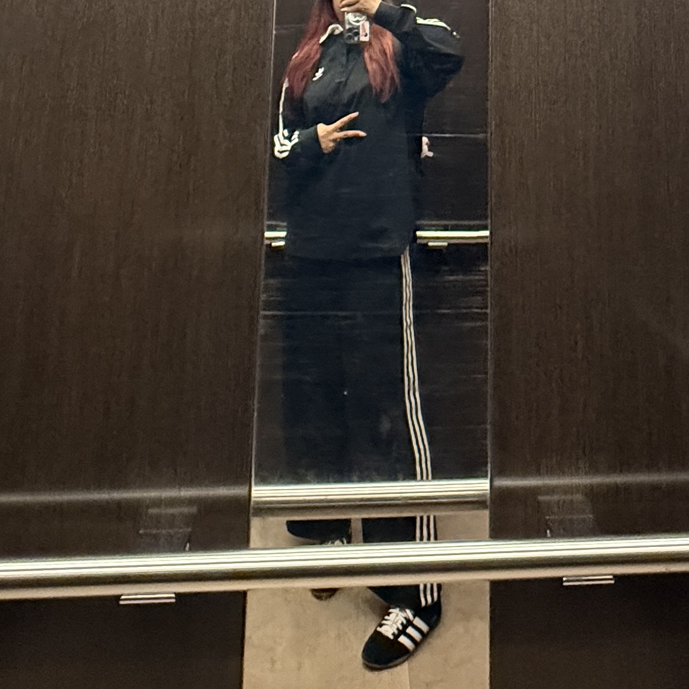 Adidas Adicolor Rugby  Polo Shirt Black - KR Sizing, (W) Adidas Tokyo Black 착용 스타일
