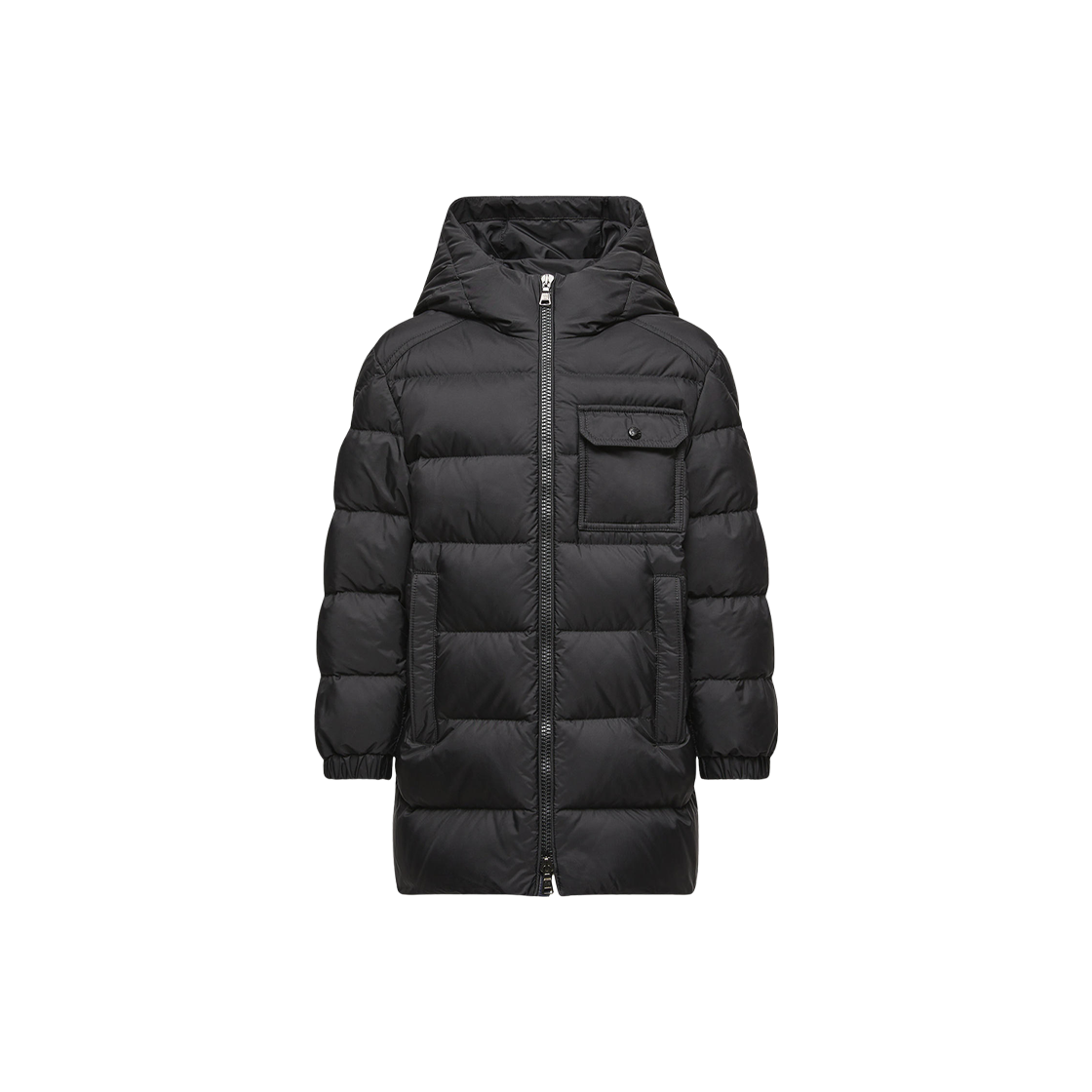 K2-954-1C00002-53A5E-999 (Kids) Moncler Alani Hooded Down Jacket Black - 25FW