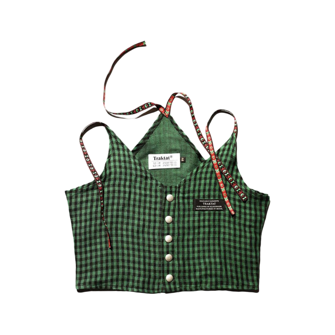 트락타트 펜타곤 탑 블랙워치 체크(Traktat Pentagon Top Blackwatch Check)
