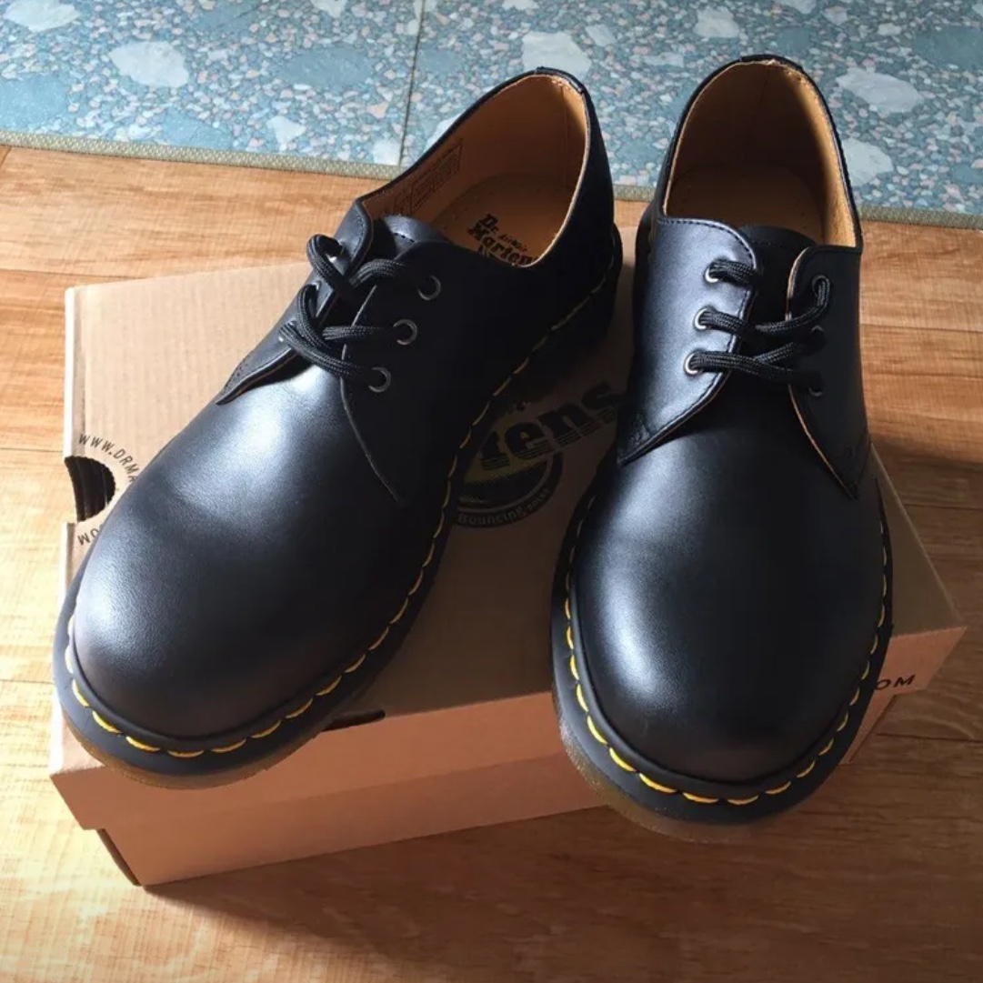 Dr. Martens 1461 Smooth Black 착용 스타일