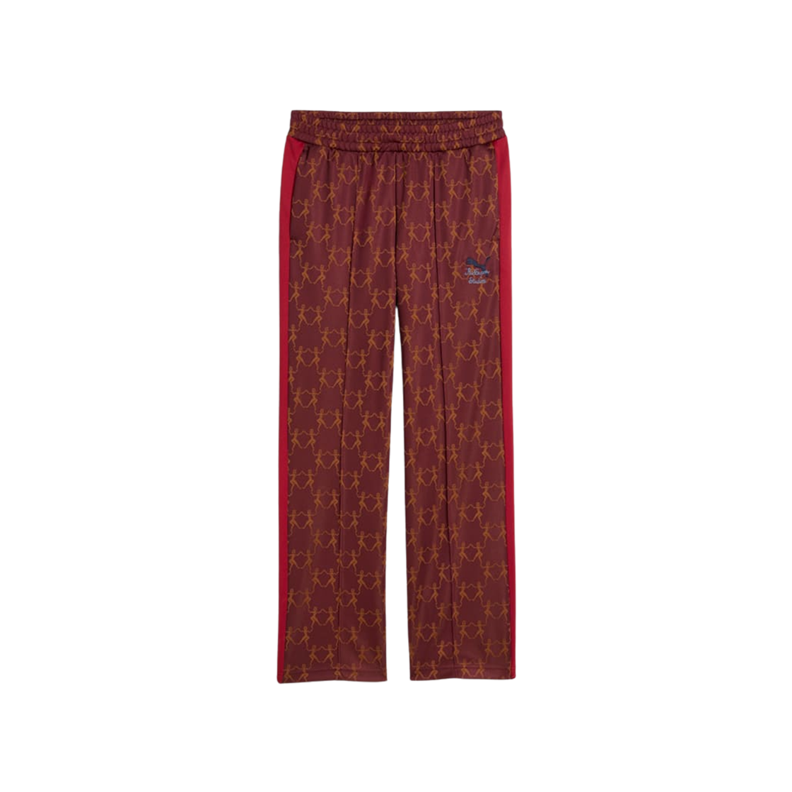 632375-96 Puma x KidSuper T7 Woven Pants Ruby Shimmer