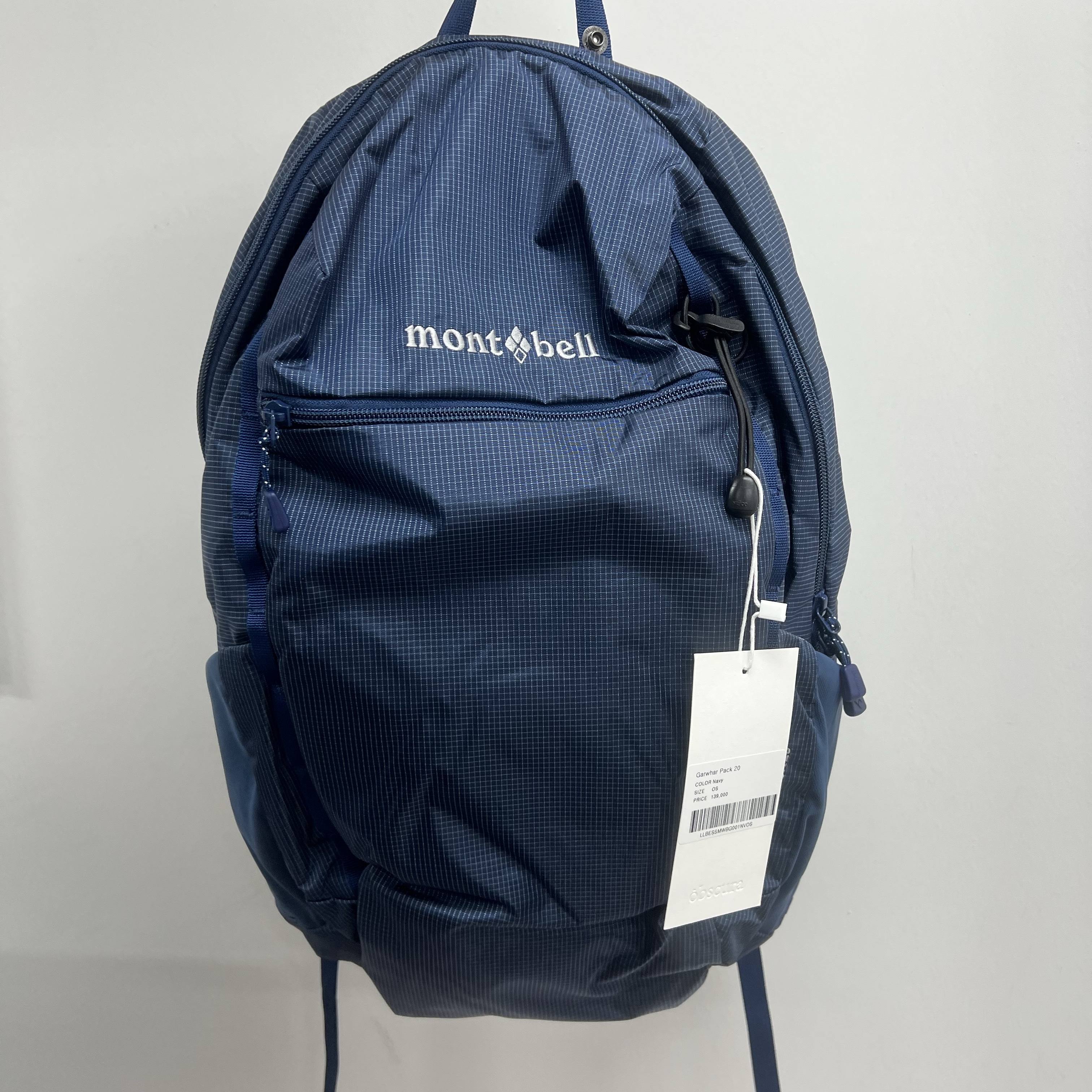 Montbell Garwhar Pack 20 Navy 착용 스타일