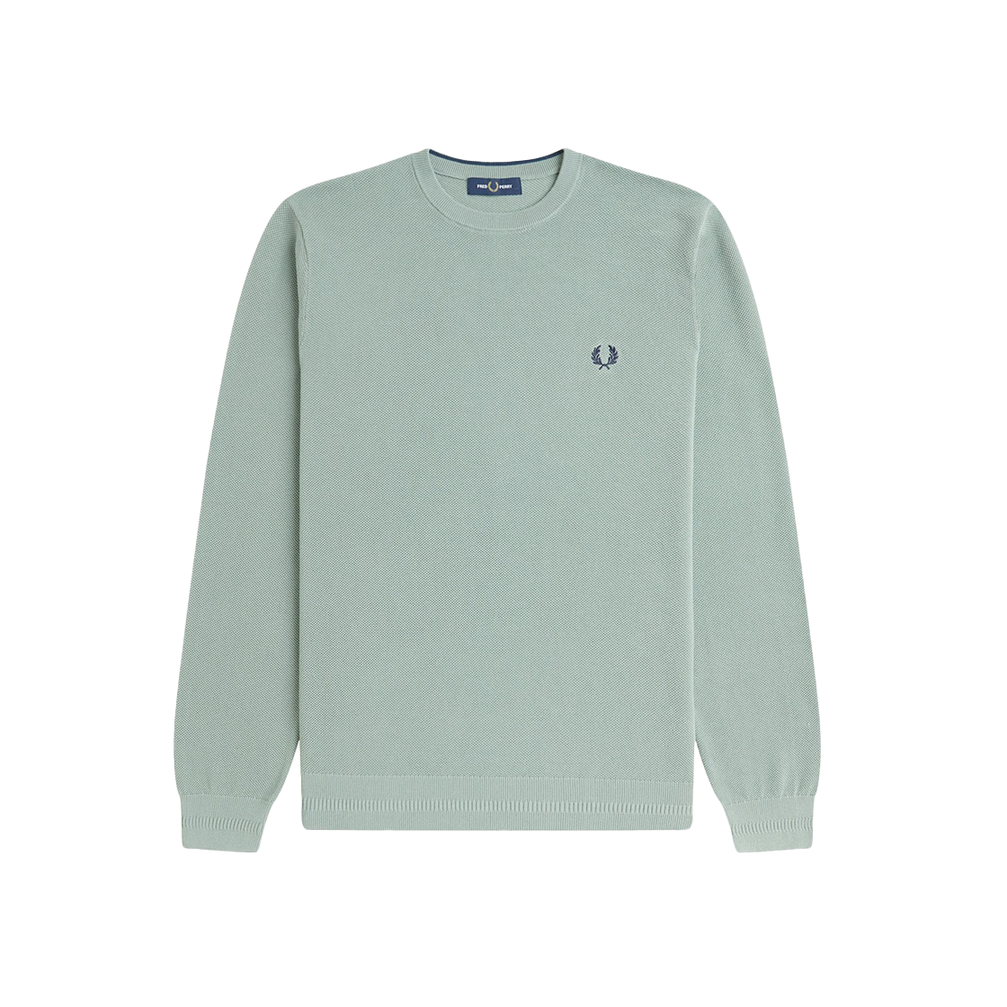 AFPM2531309-Z16 Fred Perry Pique Stitch Knit Bayleaf