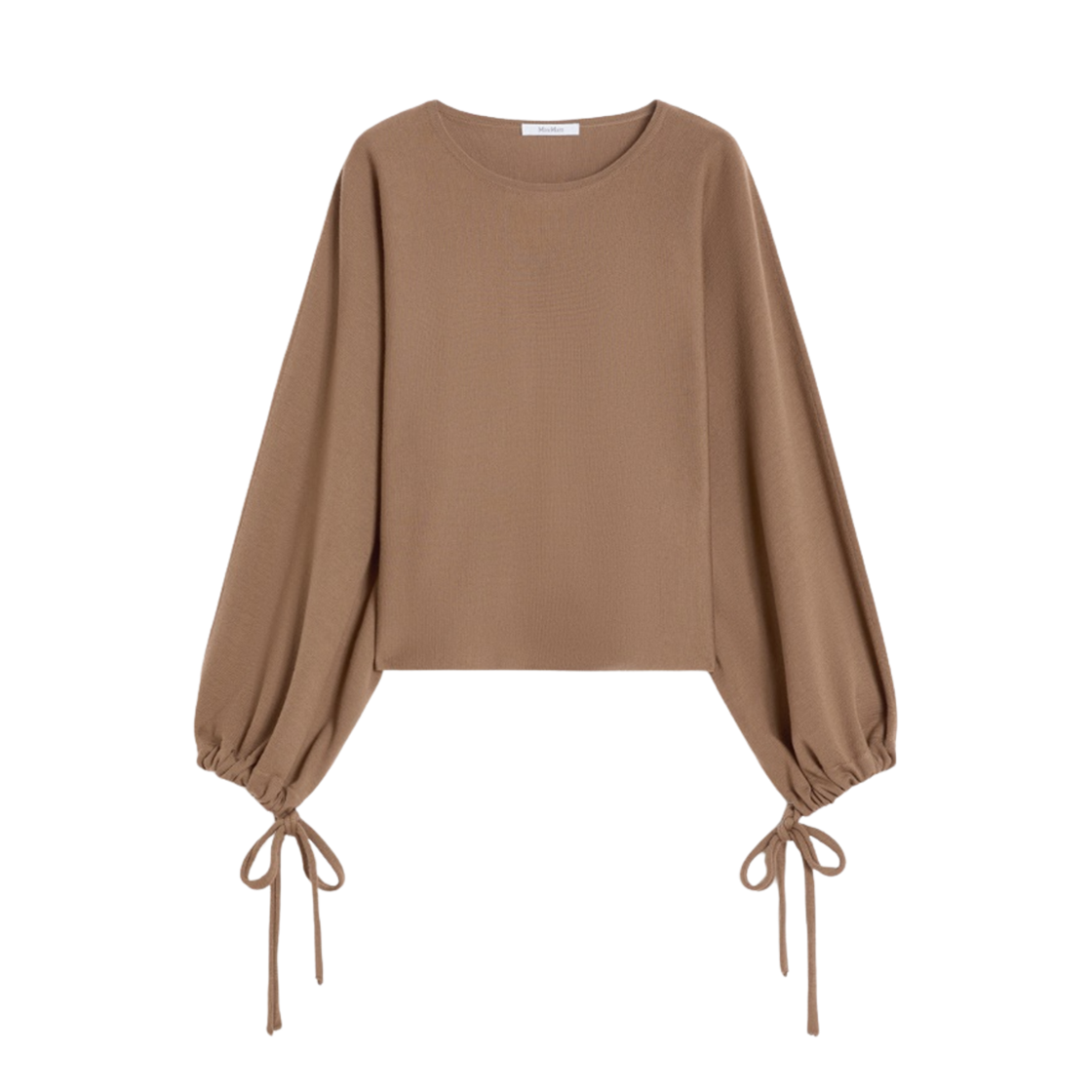 FRAIS-004 (W) Max Mara Frais Virgin Wool Sweater Hazelnut Brown
