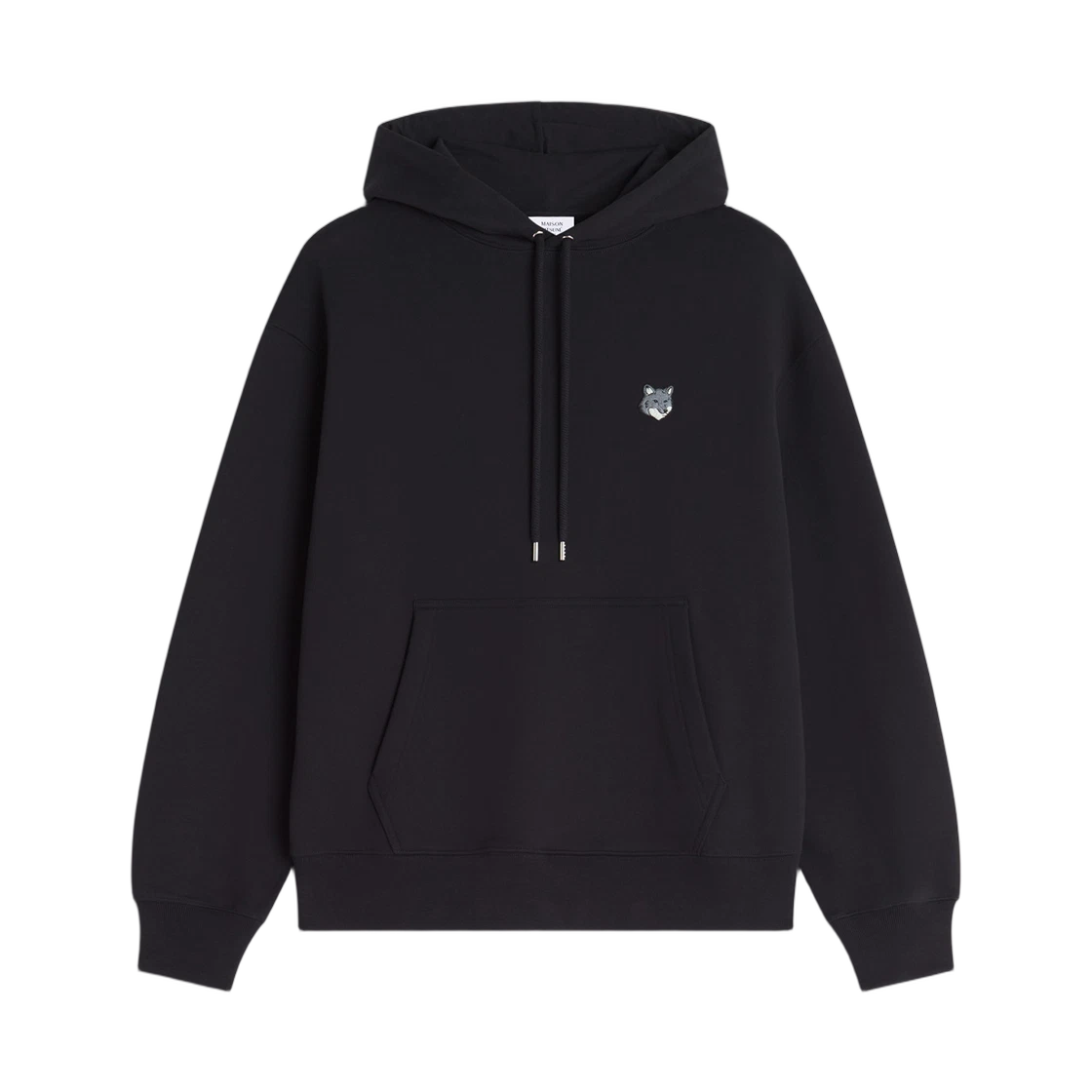 Maison Kitsune Maison Kitsune Fox Head Comfort Hoodie Black · S