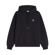 Maison Kitsune Fox Head Comfort Hoodie Black