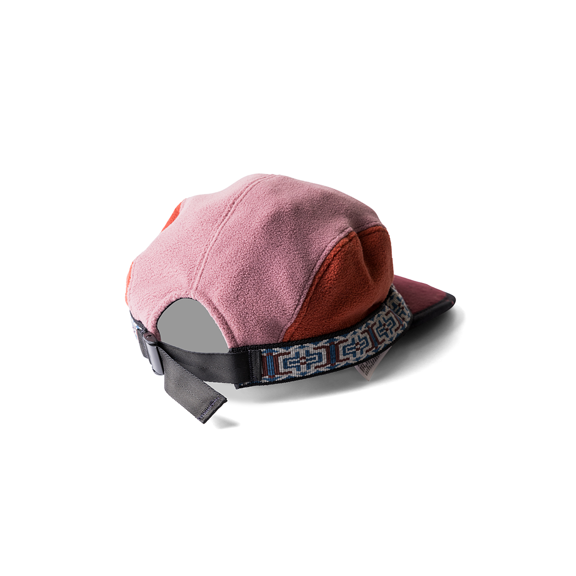 카부 플리스 스트랩 캡 로즈 블록(KAVU Fleece Strap Cap Rose Block) - 2