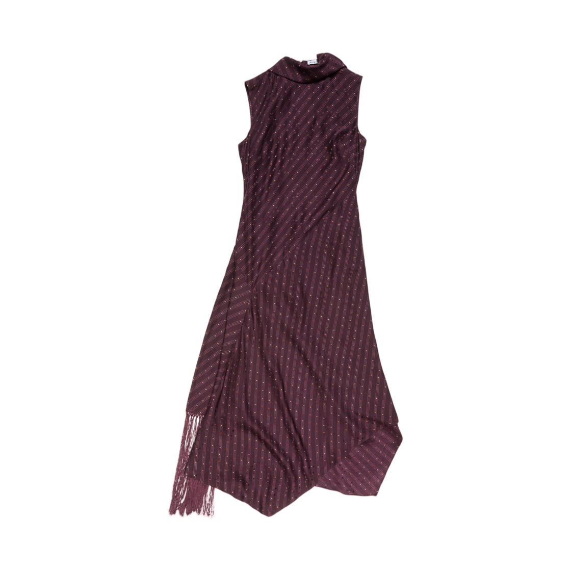 (W) 아크네 스튜디오 실크 튜닉 드레스 버건디((W) Acne Studios Silk Tunic Dress Burgundy) - 1