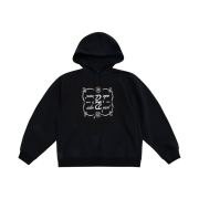 (W) Ader Error Decal Logo Hoodie Noir