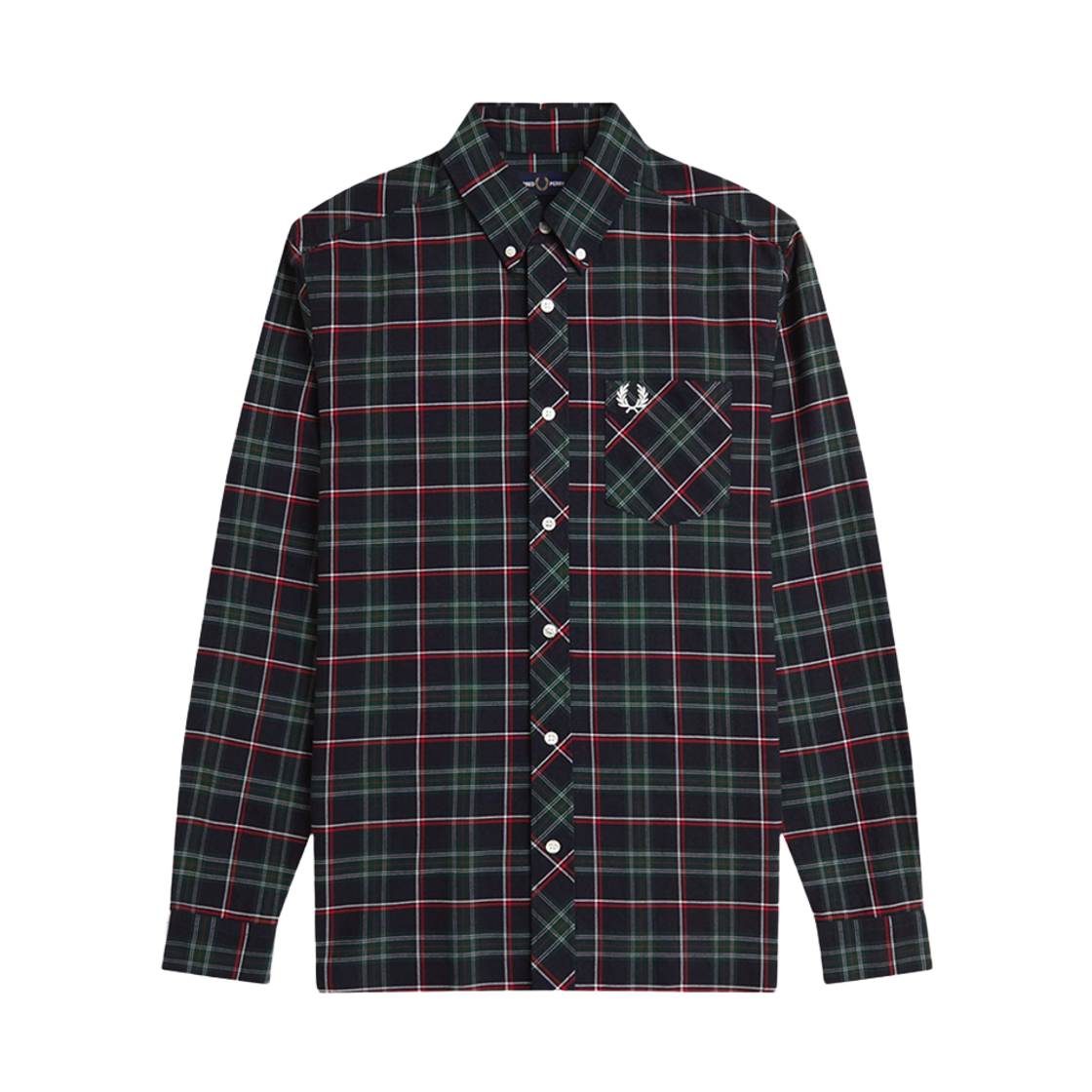 프레드 페리 타탄 셔츠 프레드 페리 타탄(Fred Perry Fred Perry Tartan Shirt Fredperry Tartan) - 1
