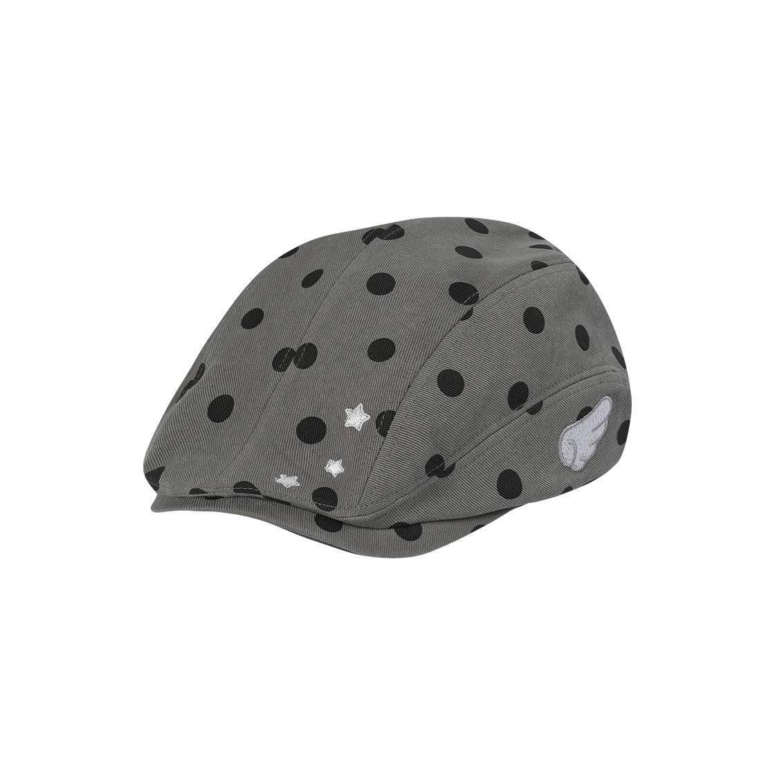 BH25FW-WDCH4F BAUF Angel Wing Hunting Cap Dot Charcoal
